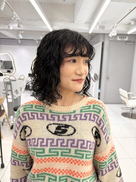 ホロ(hollo) ボブパーマ