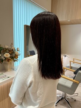 アビエブラン 若江岩田(abije blanc) 【髪質改善】艶ストレート【若江岩田】