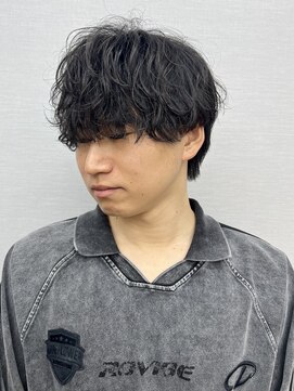 ロンドシエル 横浜(Lond ciel) メンズマッシュ/波巻きスパイラルパーマ