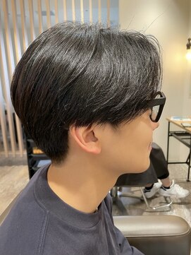 ハレ ヘアサロン(Hale hair salon) 【Hale】ブルーブラックNo3158韓国マッシュスペインカール