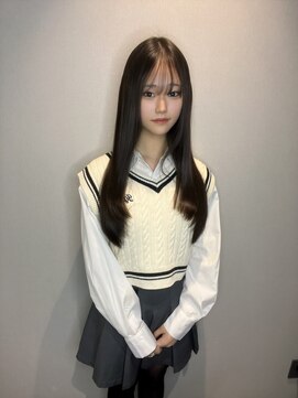 ビジョン 赤坂(vision) 大人かわいい韓国艶髪color