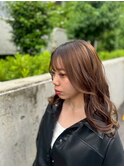 ブリーチ無しカラー／レイヤースタイル