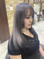 ファブ 千葉店(FaB)&nbsp;ほんのりラベンダーグレー×ブラックデザイン