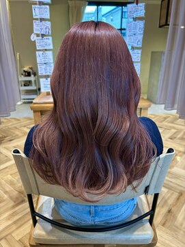 リベラル(liberal) 透明感ピンクベージュ/美髪カラー[20代/30代/40代]