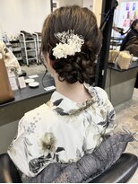 スティル カラン(STILL calin)&nbsp;浴衣ヘアアレンジ