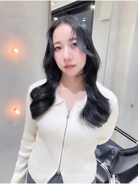 ヘアサロン ガリカ 表参道(hair salon Gallica) 【田中杏実】レイヤーカットで叶う艶感たっぷり韓国ワンホンヘア