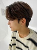 メンズヘア！韓国シースルーマッシュ　カルマヘア