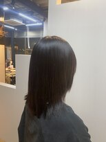 ノーヴァ バイ ボナ 前橋店(nova by bona)&nbsp;自然な丸みとツヤを残したナチュラルストレート