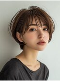 黒髪カタログ/クラゲヘアー/オリーブグレー/大口子安新子安横浜
