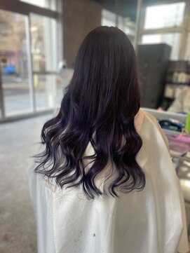 スワン アサヒカワ(SWAN ASAHIKAWA) エクステ×ブルーパープル