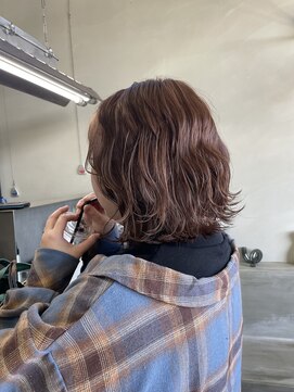 ボブレイヤーのふわふわアレンジ