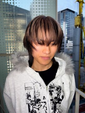 インク 渋谷(INK.) ダークアッシュ/似合わせカット/ミディアムレイヤーカット