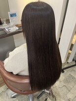 エイクス 津田沼(AQs) 着物ヘア/大人ガーリー/ダークアッシュ/似合わせカット/津田沼