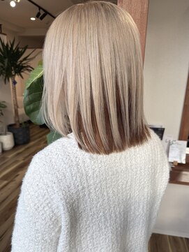 ダアッカ(da acca) アンブレラカラーホワイトベージュ