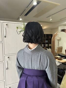 ハク メゾン(HaKU maison) 袴着付け/卒業式ヘアセット/生花アレンジ