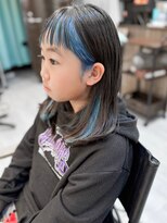 リモア(L I M O A)&nbsp;インナーカラー×アクアブルー
