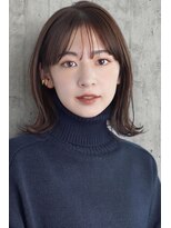 レム(Rem.)&nbsp;シースルーバング外ハネボブ/大人女性/学生さん/20代/30代/40代