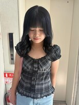 ヘアーデザイン シュシュ(hair design Chou Chou by Yone)&nbsp;ダークカラー/顔周りカット