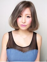 アズーア ヘアーアンドスパ(azure hair&spa)&nbsp;『アッシュグラデーションボブ』   【横浜駅】