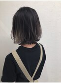 切りっぱなしボブ