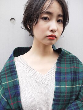 モリオ フロム ロンドン サッポロファクトリー店(morio FROM LONDON) 【morio札幌】2020年髪型大人かわいい黒髪ショートボブ