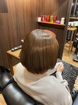 ヘアアンドスパ バースデイ(Private Salon HAIR&Spa BiRTHDAY) ツヤ髪マッシュボブ