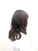 ゆるふわ無造作パーマ/前上がり/ロング/レイヤーカット/くびれ