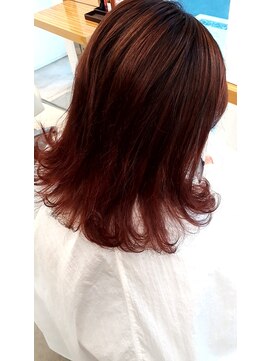 カッツ 笠岡店(CUT S) チェリーブラウングラ