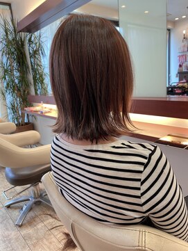 マーリャヘアー(mallia hair) くびれ外ハネミディアム☆彡
