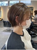 顔周りにこだわった小顔に見えるショート【新百合ヶ丘】