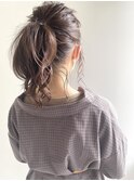 高田馬場ポニーテールヘアアレンジ【el CERCA高田馬場/新宿】
