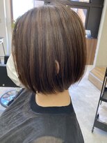 エルプラスヘアー(L+hair)&nbsp;白髪ぼかしハイライトカラー