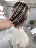 パドバイレイム(pado by LAME)&nbsp;外ハネバレイヤージュボブ