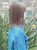 ボンド 三軒茶屋(Bond)&nbsp;縮毛矯正ボブ×ショコラアッシュ[三軒茶屋]