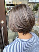 ヘア メイク ココ(hair make coco)&nbsp;細めチップで造るホワイトグレージュ