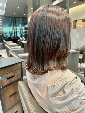 アイフィールアヴェダ 船堀店(i feel AVEDA) 【中村】夏モテウルフ+ミルクベージュ