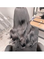 リンドトウキョウ(LINDO TOKYO) SY ミルクティーグレー/ブリーチ/ダブルカラー/心斎橋