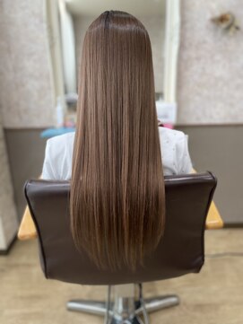 イースタイル 志都呂店(e-style com’s hair) 髪質改善ブリーチオンカラー#恒吉