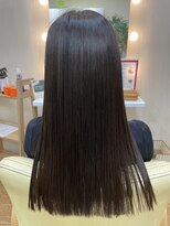 ビワテイ(Biwatei) 秋季色柔らかローライトb/髪質改善/ケラテックストリートメント