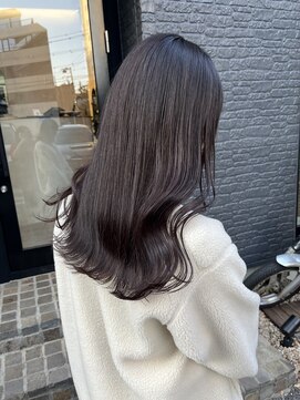 ロンドエニカ 大宮(Lond enika) レイヤーボブブリーチインナーカラーダブルカラーロング[大宮]