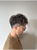 ツイストスパイラルパーマ×メッシュ