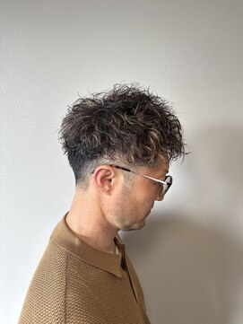 トラッド(TRAD) ツイストスパイラルパーマ×メッシュ