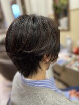 コア フィール ア デイ(COIFFURE A DAY)&nbsp;【ハンサムショート】M3D髪質改善カラー