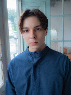 サロン ド ウィズ 西船橋店(Salon de With) センターパートマッシュスタイル