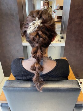 フォルテ 草薙店 編みおろしアレンジ