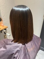 スーリール 伊都店(Sourire)&nbsp;縮毛矯正　ぱっつん　ボブ