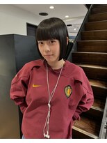 トレス(TRESS)&nbsp;内巻きのbob ミニボブ　切りっぱなしボブ