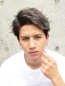 キングオブヘアバイノイズアンドフィフス 京都駅前店(KING of hair by NOISM&fifth) 波巻きパーマツイストスパイラルパーマセンターパート刈り上げ