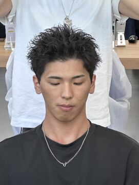 スキル 池袋(SKILL) スパイキーショート×ピンパーマ