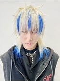 メンズデザインシャギーウルフ